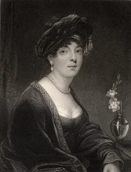 Elizabeth Leveson Gower, grabado por S. Freeman, de 